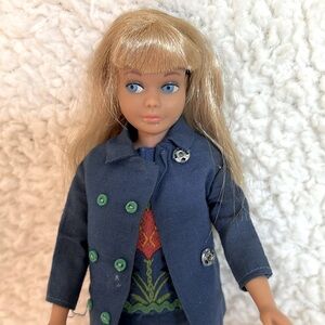 Vintage 1963 Blonde Skipper Doll